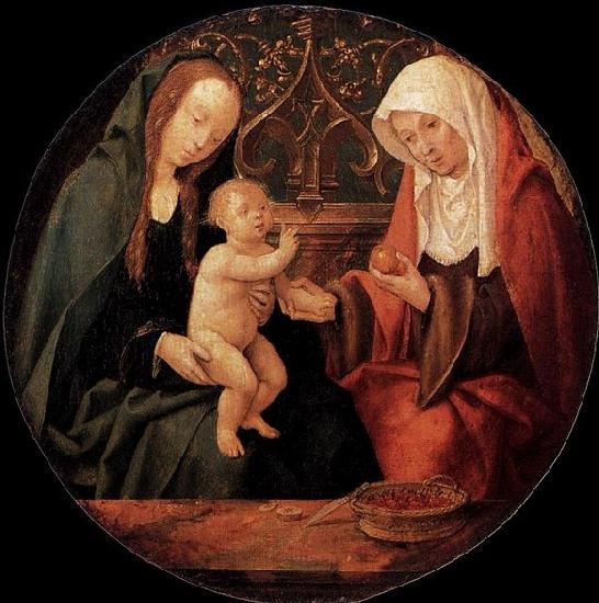  Virgin and Child with St Anne